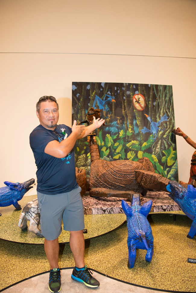 守護圖騰記憶的雕塑家——巴豪嵐・吉嵐