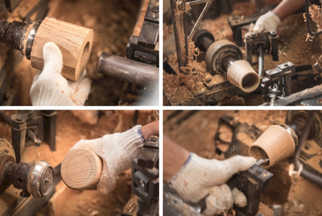 豐原職人在地打造！阿煙的木製杯傳承「跳台」工藝之美