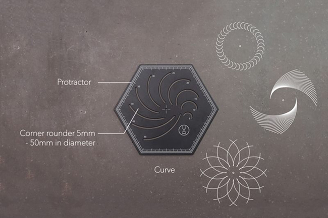 完美圖形這樣畫！HEXAGONAL RULER 實現你對手繪的執著