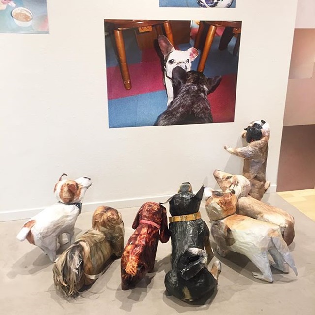 怪奇狗物語現身，跟著「拼貼3D狗雕塑」墜入超現實空間