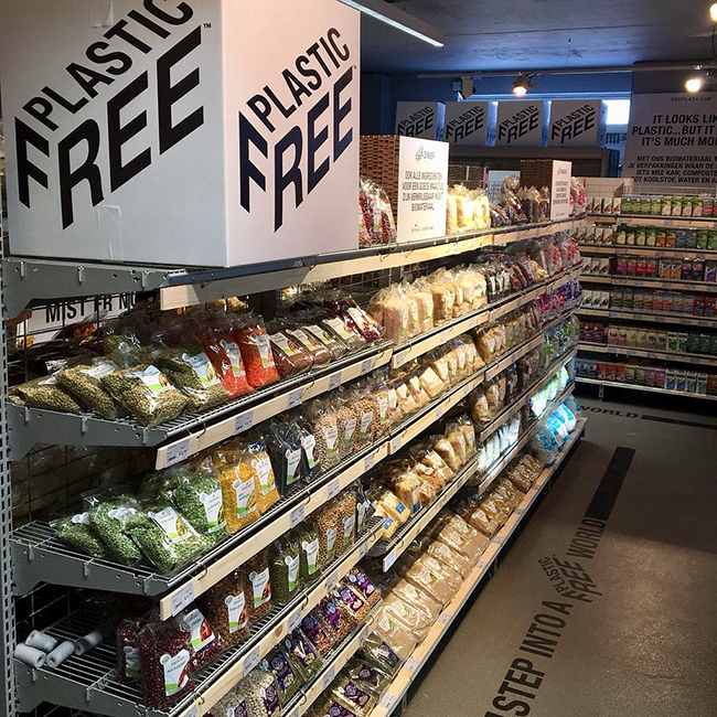 荷蘭超市設立首條「無塑貨架」,700 種無塑包裝產品上架