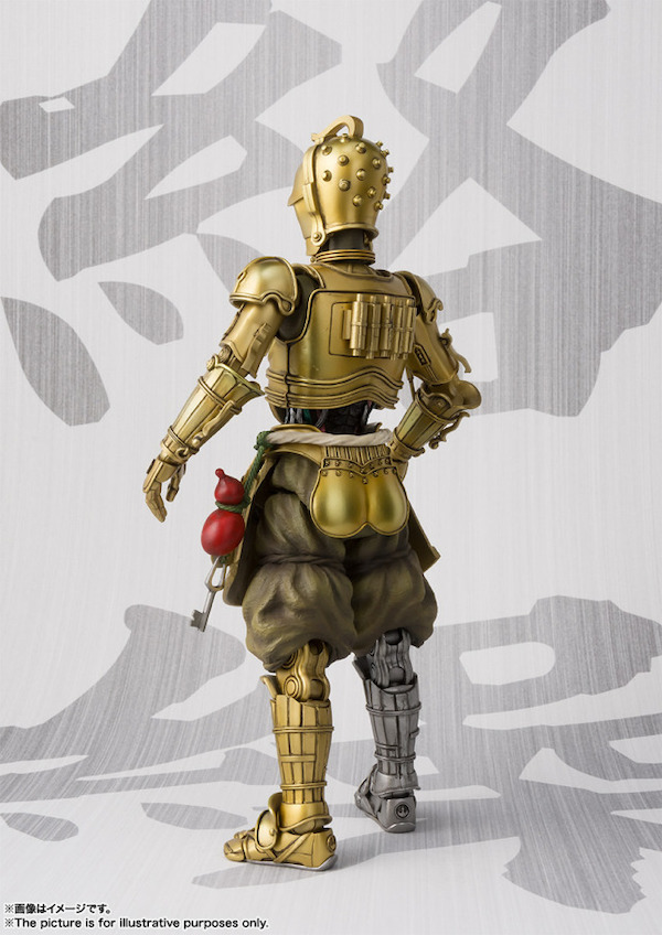 日本傳統武士 x 星際大戰，BANDAI 聯名推出 C-3PO 武士模型