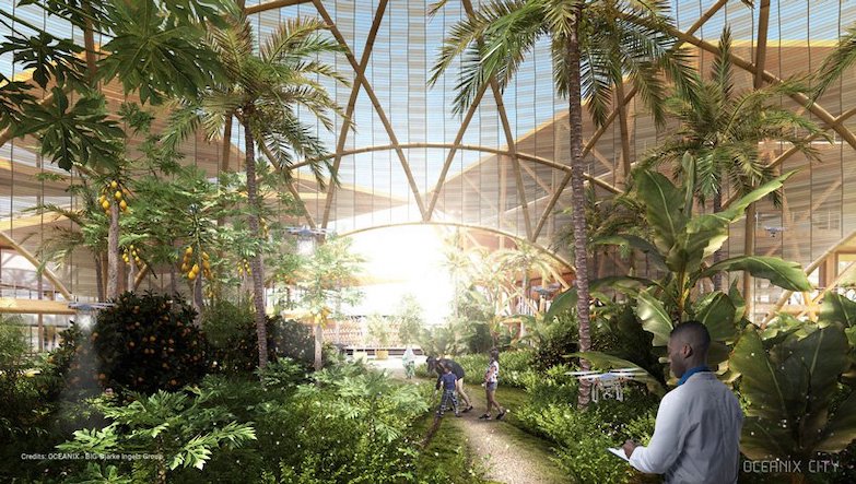 氣候變遷、海平面上升別怕！聯合國攜手丹麥建築團隊BIG釋出未來漂浮城市Oceanix City解法