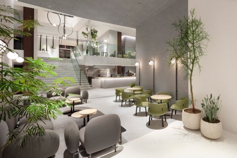 Nendo 出手的箱型堆疊特殊建築！咖啡廳、畫廊、酒吧盡收的代官山簡約商業空間