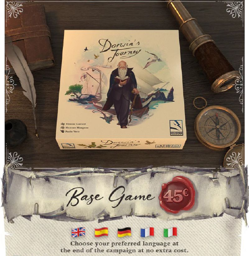 生物迷燒腦挑戰！達爾文演化論桌遊《Darwin’s Journey》思考物競天擇之旅