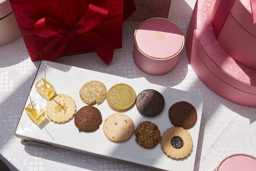 頂級囍餅禮盒！采采食茶「納采禮 耀璀璨」囍餅登場