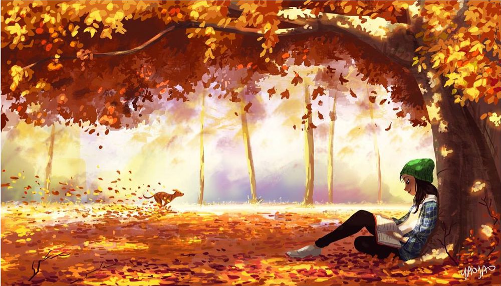 單身生活的幸福感！美國插畫家Yaoyao Ma Van As畫出獨居女子與小狗日常浪漫