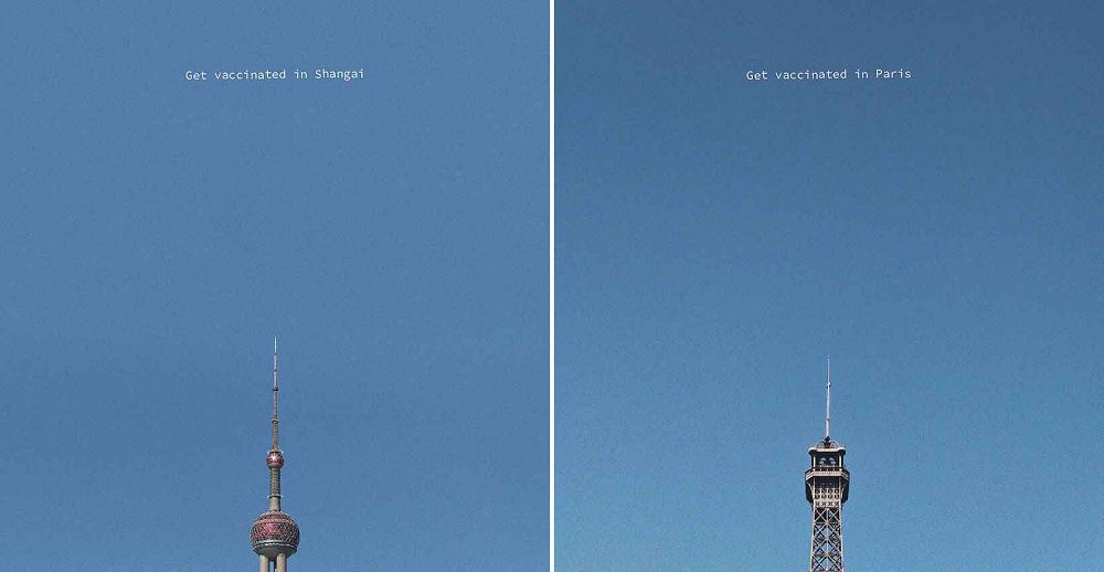 當巴黎、東京鐵塔變身疫苗針筒！葡萄牙攝影師Hugo Suíssas的幽默錯位攝影