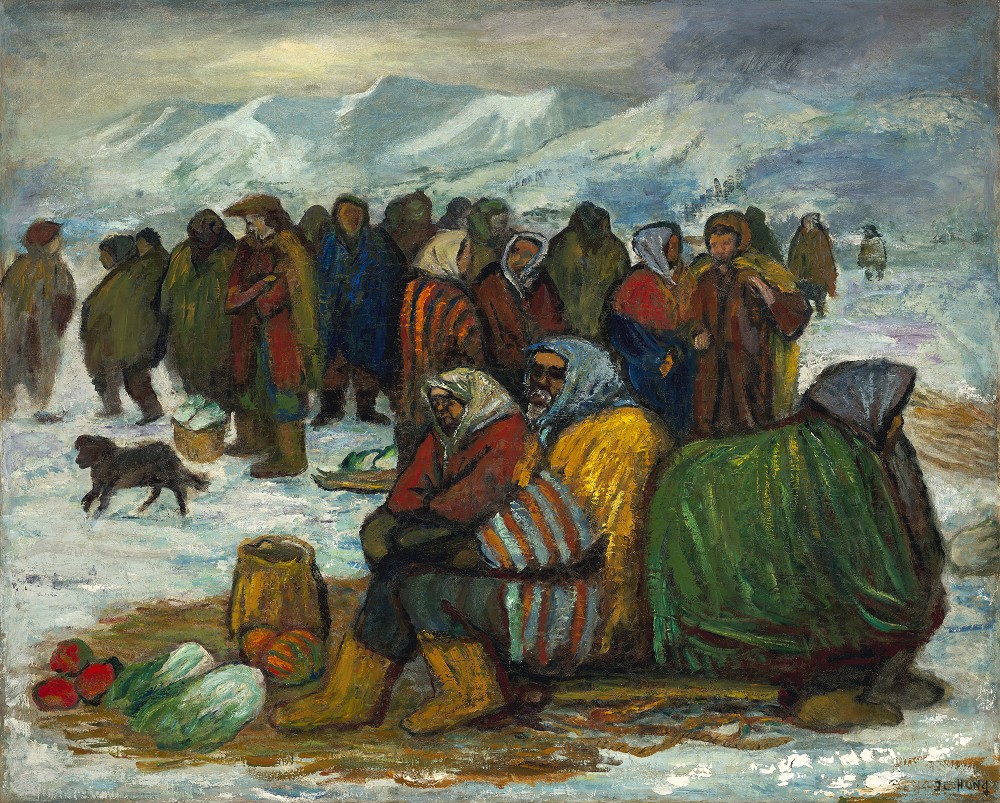 北美館「掘光而行：洪瑞麟」亮點！礦工畫家筆下勞動者生命光輝、台灣美景畫作