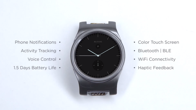 用絕不妥協理念，催生全球第一支模組型智慧手錶BLOCKS