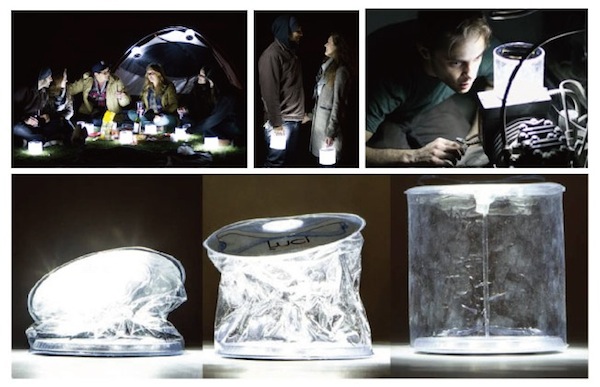 日本救難機構指定使用－LUCI充電式防水太陽能LED燈