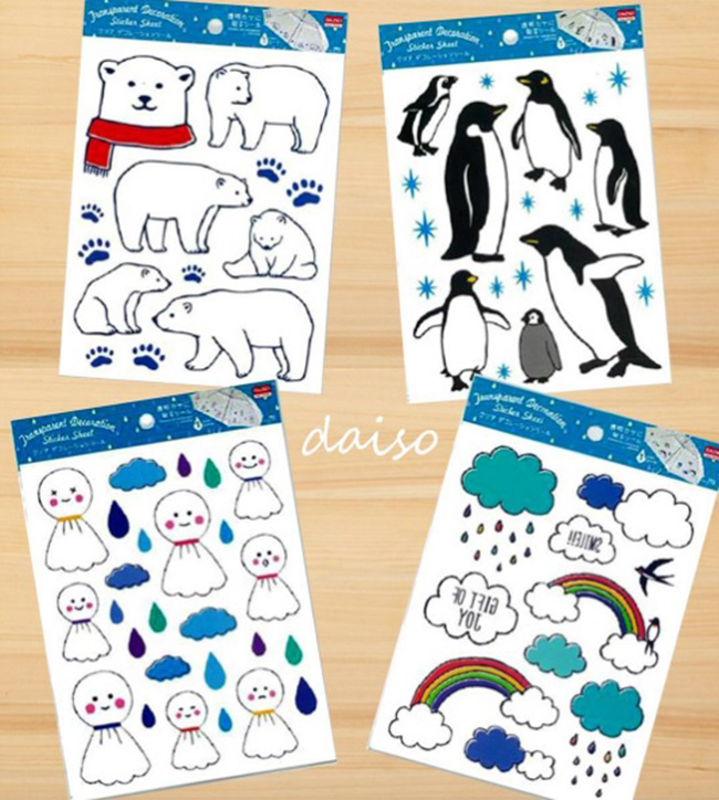 DAISO 100 日圓均一價，可愛的熊熊文具小物大集合 