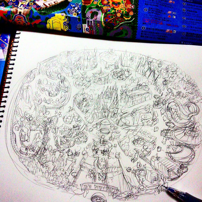 蓋上歡樂魔法！東京迪士尼樂園的橡皮章