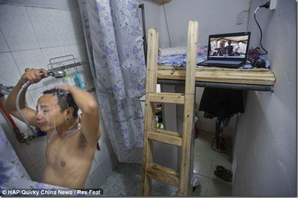 不可思議！在中國的超狹小膠囊住宅