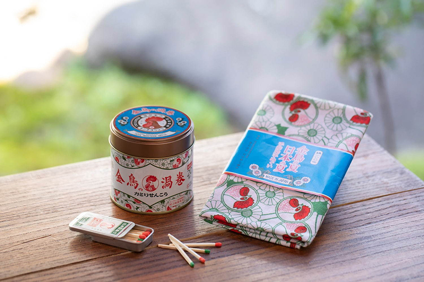 蚊香風鈴、防蚊便當袋？奈良防蚊老字招牌「金鳥」與中川正七商店推出復古淡雅風格用品 