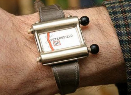 祖父級的古典導航手錶