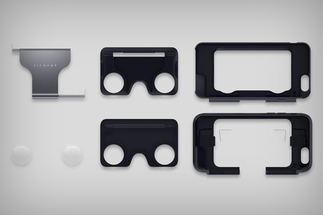 輕薄 VR 眼鏡手機殼，按一下聲光世界彈出於眼前