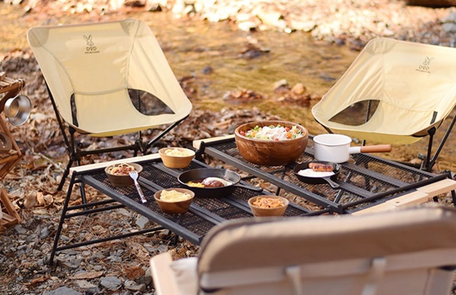 萬用露營桌 TEQUILA TABLE 給你滿滿的野外用餐平台！