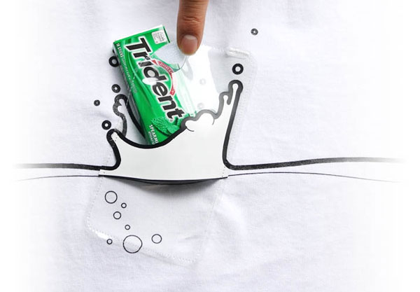 讓你的手機或隨身聽變成 T-Shirt 設計的一部分