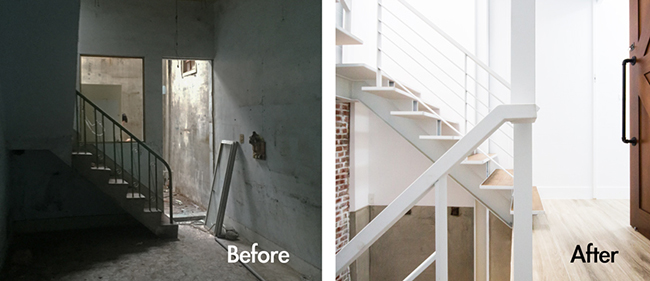 40 年狹長老宅改頭換面！台東 36 坪輕工業透天厝