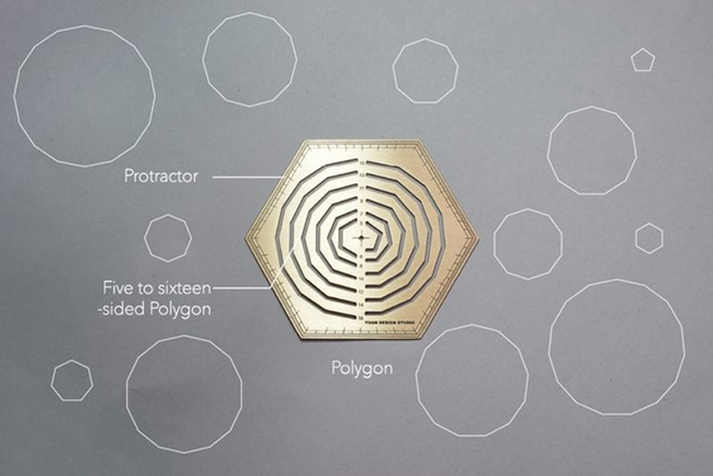完美圖形這樣畫！HEXAGONAL RULER 實現你對手繪的執著