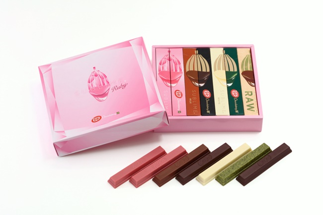 粉紅愛戀的情人節，RUBY 巧克力 KitKat 新口味登場！