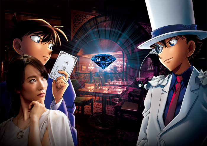 大阪環球影城2019年最新柯南主題登場！快來接招怪盜基德的預告信