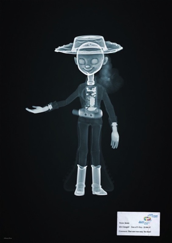 最童趣X光照！愛爾蘭兒童醫院攜手《玩具總動員》趣味視覺減少孩童就醫恐懼