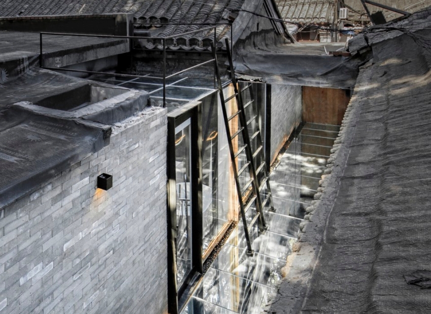 北京傳統老胡同翻新成映照古今的透鏡廊!殘破傾頹傳統宅院 14 天大翻身