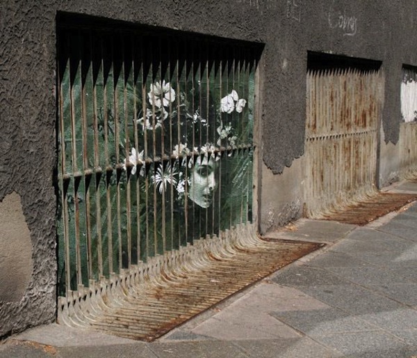 換個角度！你也能找到隱身在都市叢林中的斑馬塗鴉