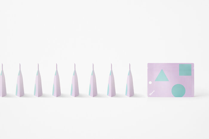 幾何造型軟糖「〇△□軟糖」！nendo讓日本軟糖品牌KANRO變身質感幾何包裝