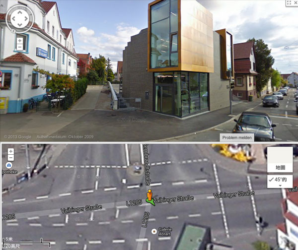 只能在 Google Map 上緬懷的德國消光黑別墅