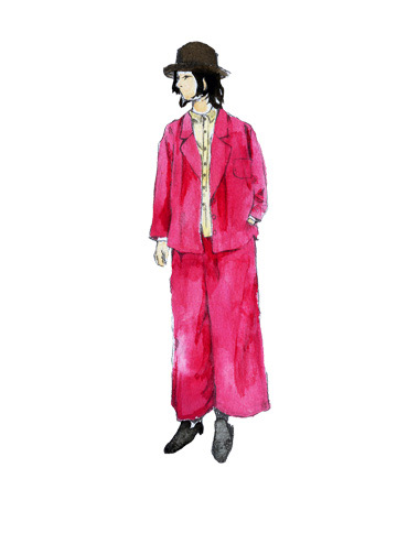 【讀者投稿】中性時尚、她的故事系列插畫