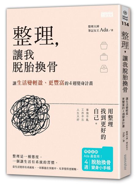 【閱讀書齋】覺得一事無成?想脫胎換骨,從「整理」開始!