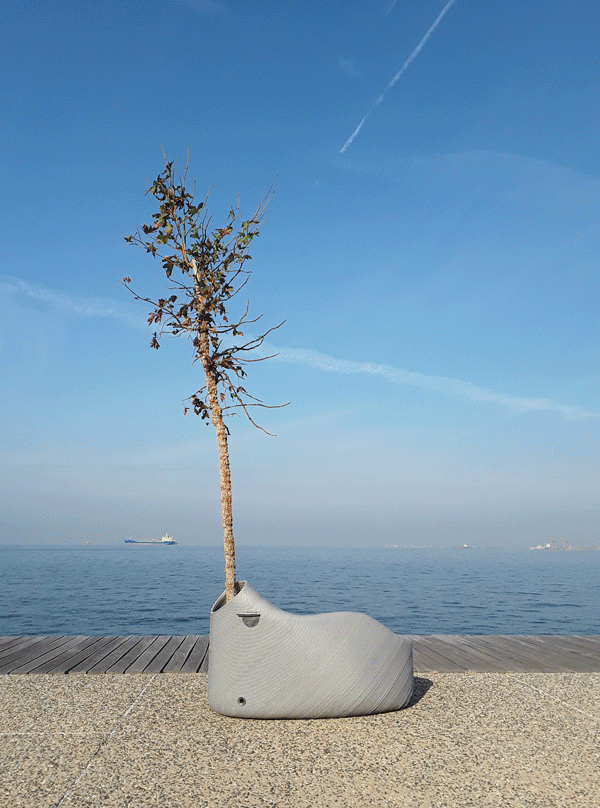 把家中塑膠垃圾帶來，The New Raw 團隊幫你把 3D 列印家具帶到街上