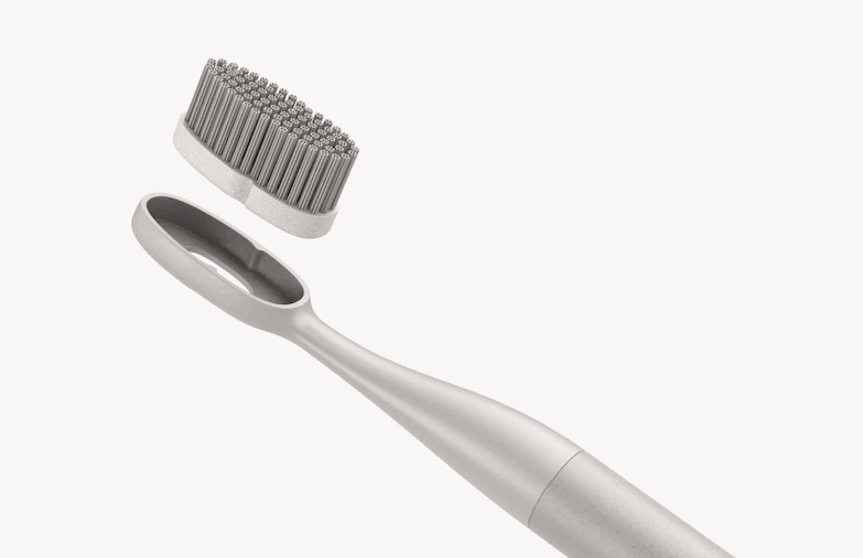 可替換刷頭的環保簡約牙刷 2°C!美觀又實用的智慧型概念設計,更降低塑膠浪費 87%