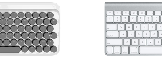 懷舊又新潮的無線藍芽機械鍵盤lofree，Mac／Windows／iOS／Android 都通用