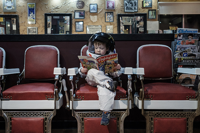 大人的世界是外星球？攝影師兒子的眼底太空