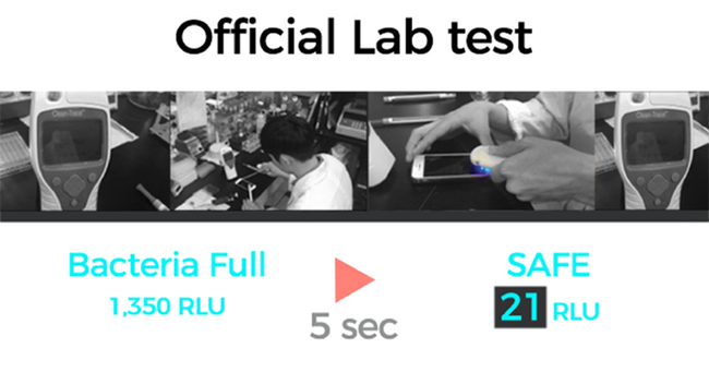 比一顆雞蛋還輕的口袋型滅菌機 Cleanty,10 秒讓你變細菌絕緣體