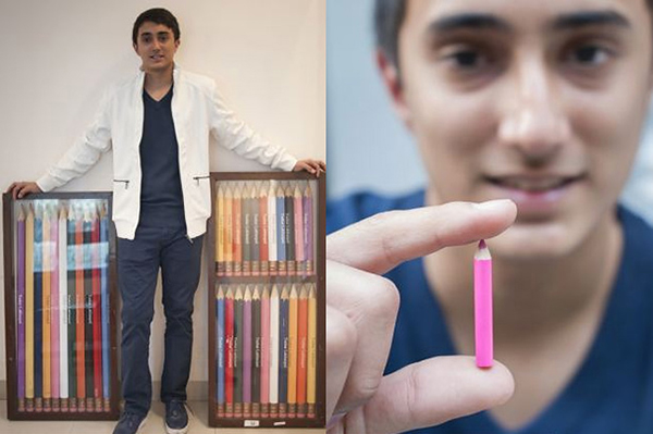 另類收集嗜好：擁有 14,000 支鉛筆的印度狂人