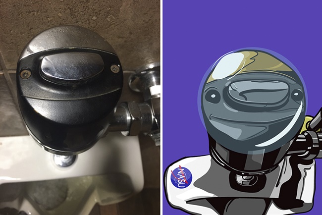 錯視下的趣味插畫，活起來的日常事物在生活軋一角