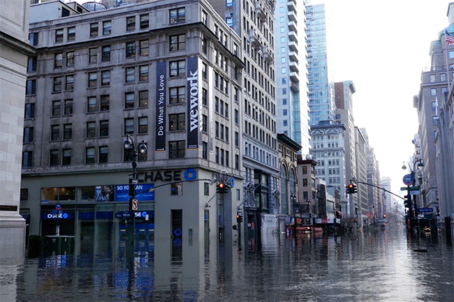 【影片】這不是威尼斯！當水淹沒無人的紐約