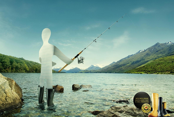 【廣告創意】徹底把危險降到最低！With Sete Léguas 雨鞋廣告