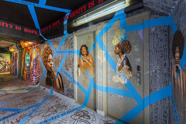 搶在宿舍砍掉重練前，百位藝術家齊聚巴黎大學城塗鴉