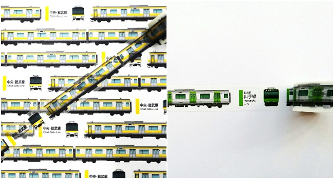 日本電車魅力新發現！TRAINIART 鐵道主題紙膠帶上市！