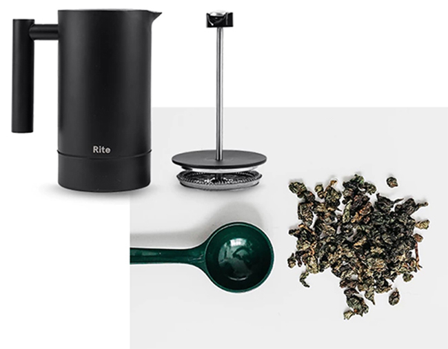 手沖咖啡不失敗！附有溫度計跟沙漏的 Rite Press 法式濾壓壺，咖啡渣還超好清理