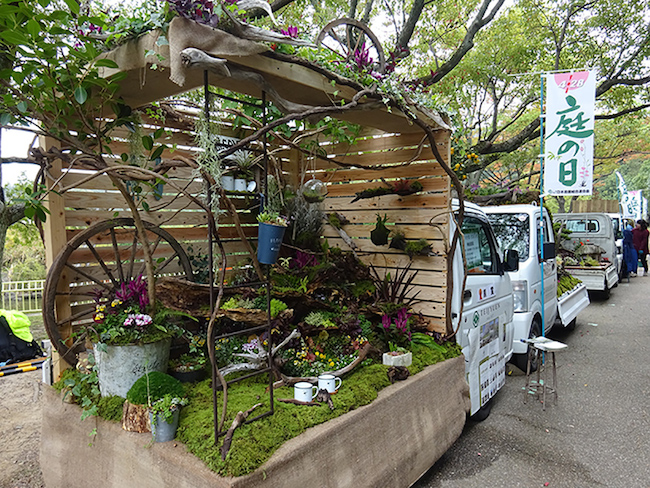 日本職人的移動庭院 卡車上也能盡情創作玩園藝 大人物
