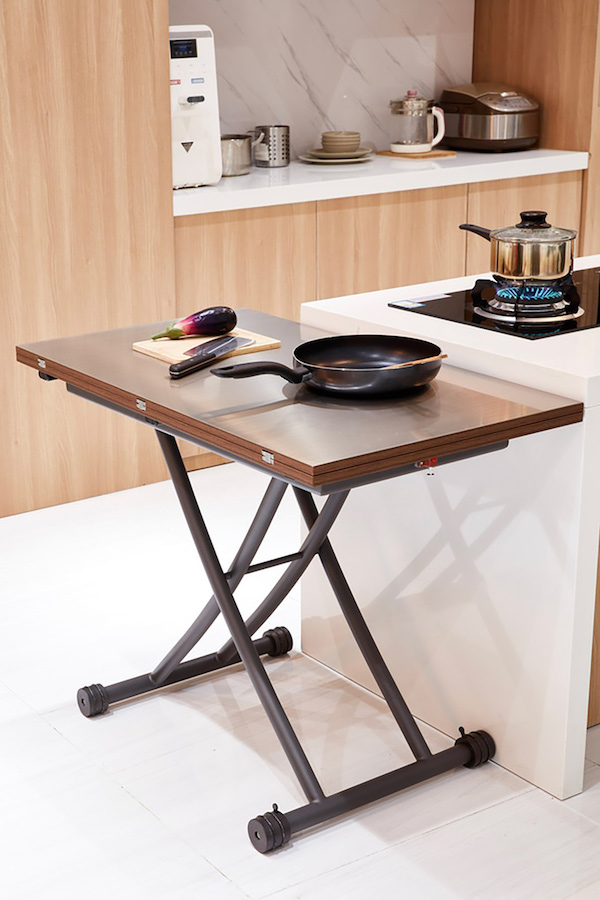 餐桌+書桌+咖啡桌= Transforming X Table 2.0