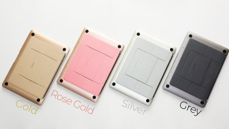 在哪都想舒服工作！極輕巧 MOFT 隨身筆電架，收合展開一秒完成