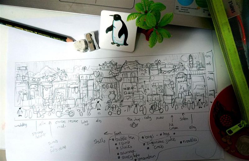 英國插畫家Tom Parker繪出《台北地圖》！專訪穿梭台北城市風景的異鄉追夢人